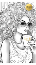 Load image into Gallery viewer, Coffee Talk Coloring Book