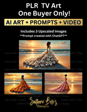 Load image into Gallery viewer, PLR TV Art - Floral Elegance 01 - Video Included (One Buyer Only!)