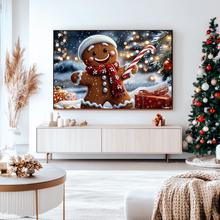 Load image into Gallery viewer, PLR TV Art - Gingerbread Man - Video Included (One Buyer Only!)