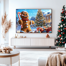 Load image into Gallery viewer, PLR TV Art - Gingerbread Man - Video Included (One Buyer Only!)