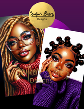 Load image into Gallery viewer, 'Glam Beauties' Prompt Guide | 10 prompts + 10 original images