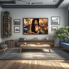 Load image into Gallery viewer, PLR TV Art - Elegance in Cafe - Video Included (One Buyer Only!)
