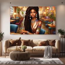 Load image into Gallery viewer, PLR TV Art - Elegance in Cafe - Video Included (One Buyer Only!)
