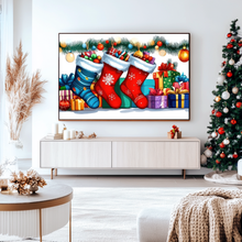 Load image into Gallery viewer, PLR TV Art - Christmas Stockings - Video Included (One Buyer Only!)
