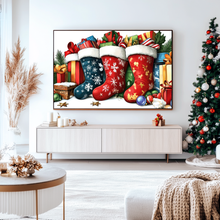 Load image into Gallery viewer, PLR TV Art - Christmas Stockings - Video Included (One Buyer Only!)
