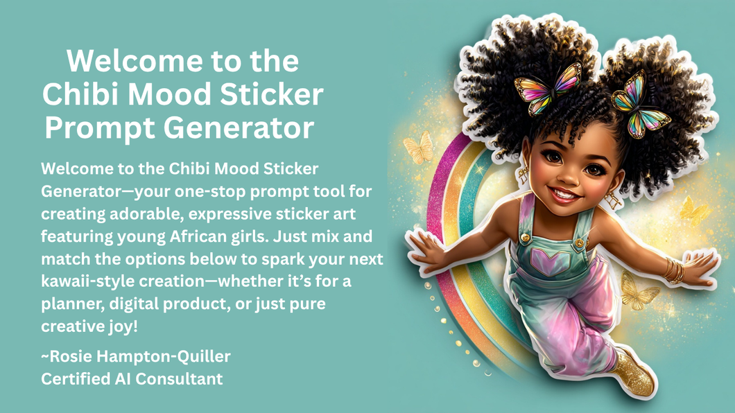 Chibi Mood Sticker - Art Prompt Generator